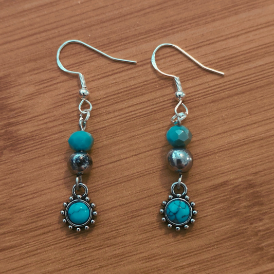 Southwestern Style Beaded Earrings - Premium Earrings from ZeesPieces - Just $19.99! Shop now at Zee's Pieces