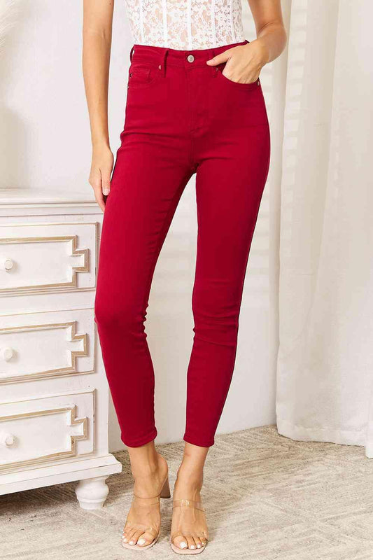 Judy Blue Full Size High Waist Tummy Control Skinny Jeans - ZeesPieces